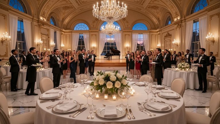 organized event setup for hosting large gatherings successfully