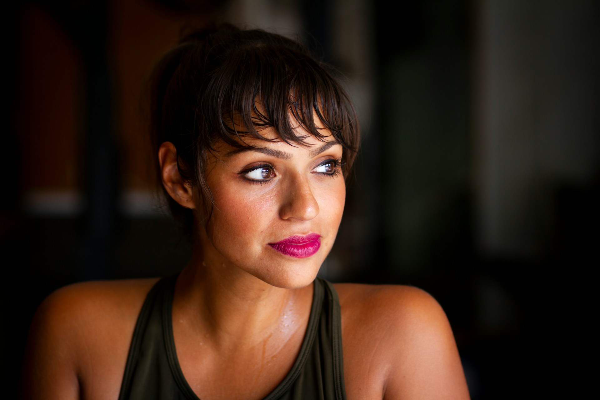 Woman with healthy glowing skin reflecting confidence and natural beauty