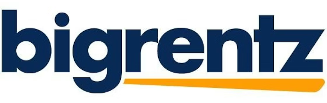 BigRentz logo representing online construction and equipment rental marketplace services