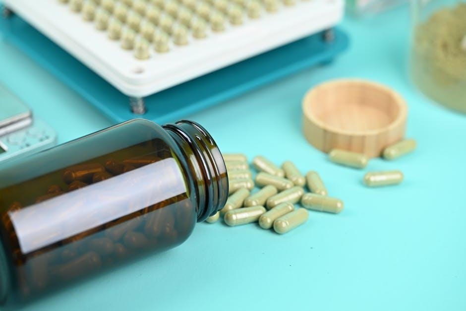 A clean-room supplement manufacturing facility producing capsules