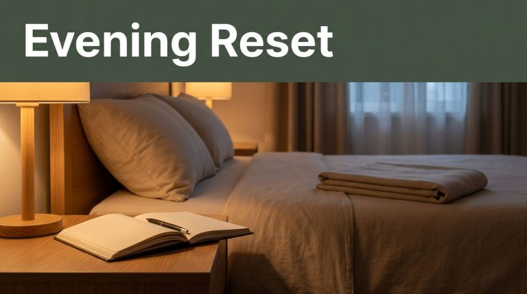 Evening Journal Prompts to Let Go of Stress Before Bed