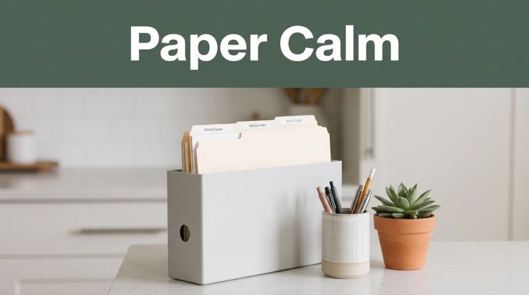 How to Organize Family Paperwork in Small Spaces